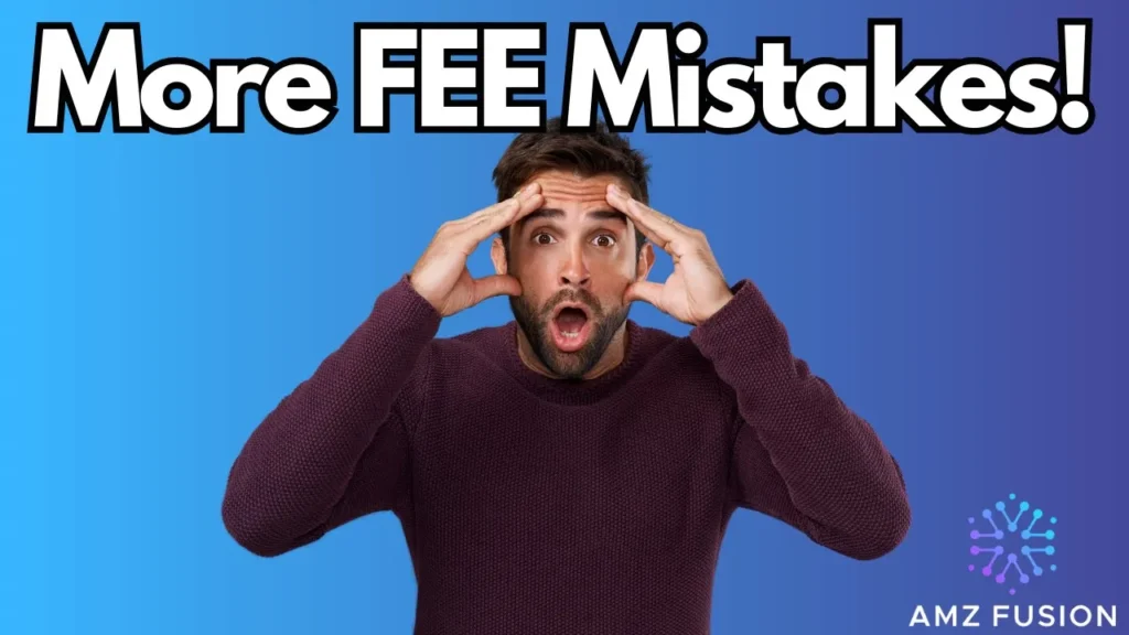 fee mistakes
